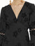 BLUE HUE LS MINI DRESS - LA MAISON TALULAH