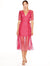 FUCHSIA DELIGHT MIDI DRESS - LA MAISON TALULAH