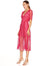FUCHSIA DELIGHT MIDI DRESS - LA MAISON TALULAH
