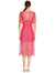 FUCHSIA DELIGHT MIDI DRESS - LA MAISON TALULAH