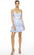 IRIS FLORAL MINI DRESS - LA MAISON TALULAH