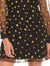 MIDNIGHT FIELD L/S MINI DRESS - LA MAISON TALULAH