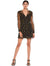 MIDNIGHT FIELD L/S MINI DRESS - LA MAISON TALULAH