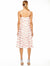 ROSE PETAL MIDI DRESS - LA MAISON TALULAH