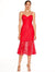 ROUGE LURE L/S MIDI DRESS - LA MAISON TALULAH