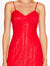 ROUGE LURE L/S MIDI DRESS - LA MAISON TALULAH