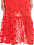 SCARLETT RUFFLE MIDI DRESS - LA MAISON TALULAH