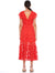 SCARLETT RUFFLE MIDI DRESS - LA MAISON TALULAH