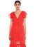 SCARLETT RUFFLE MIDI DRESS - LA MAISON TALULAH