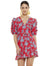 WILD IRIS MINI DRESS - LA MAISON TALULAH